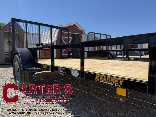 67536 *NEW* 2026 KEARNEY 83" X 12' S/A STANDARD DUTY ANGLE-TOP UTILITY TRAILER W/ 4' SPRING-ASSISTED RAMP GATE *INCLUDES 2 YEAR MANUFACTURER'S WARRANTY!*