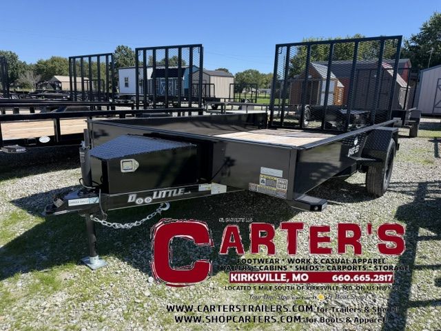 79080 *NEW* 2027 DOOLITTLE 84" X 12' S/A SS SERIES UTILITY TRAILER W/ 5' EZ-LIFT SPRING-ASSISTED RAMP GATE! *INCLUDES 5 YEAR FRAME WARRANTY!*