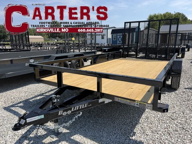 79118 *NEW* 2027 DOOLITTLE 84" X 14' S/A TUBE-TOP SERIES UTILITY TRAILER W/ 5' EZ-LIFT SPRING-ASSISTED RAMP GATE &amp; 5 YEAR FRAME WARRANTY!