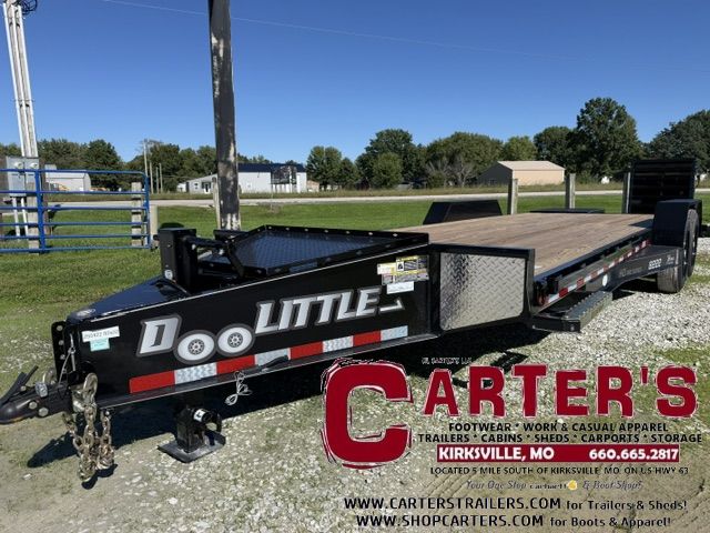 79214 *NEW* 2027 DOOLITTLE 82" X 19' + 3' DOVE XTREME 16,000 GVWR EQUIPMENT TRAILER W/ 3' MINI MAMMOTH RAMPS *INCLUDES 5 YEAR FRAME WARRANTY!