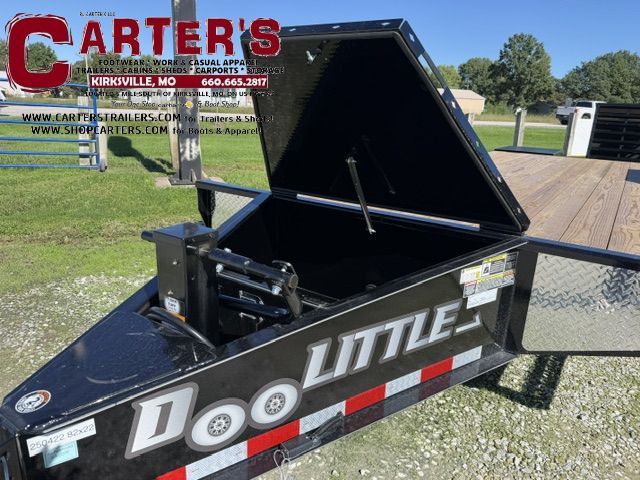79214 *NEW* 2027 DOOLITTLE 82" X 19' + 3' DOVE XTREME 16,000 GVWR EQUIPMENT TRAILER W/ 3' MINI MAMMOTH RAMPS *INCLUDES 5 YEAR FRAME WARRANTY!