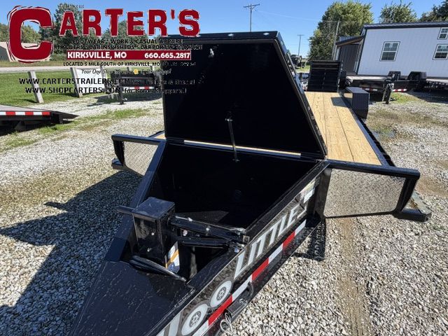 79213 *NEW* 2027 DOOLITTLE 82" X 19' + 3' DOVE XTREME 14,000 GVWR EQUIPMENT TRAILER W/ 3' MINI MAMMOTH RAMPS *INCLUDES 5 YEAR FRAME WARRANTY!