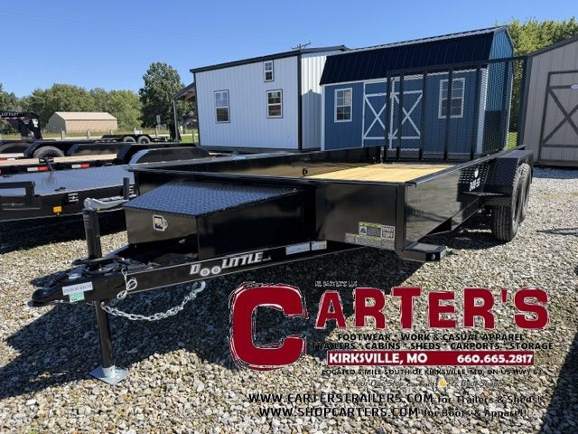 79268 *NEW* 2027 DOOLITTLE 84" X 16' SS T/A UTILITY TRAILER W/ 5' SPRING-ASSISTED RAMP GATE *INCLUDES 5 YEAR FRAME WARRANTY!*