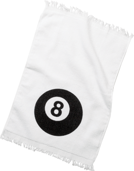 8 Ball Towel