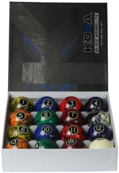 Black Marbelite Ball Set