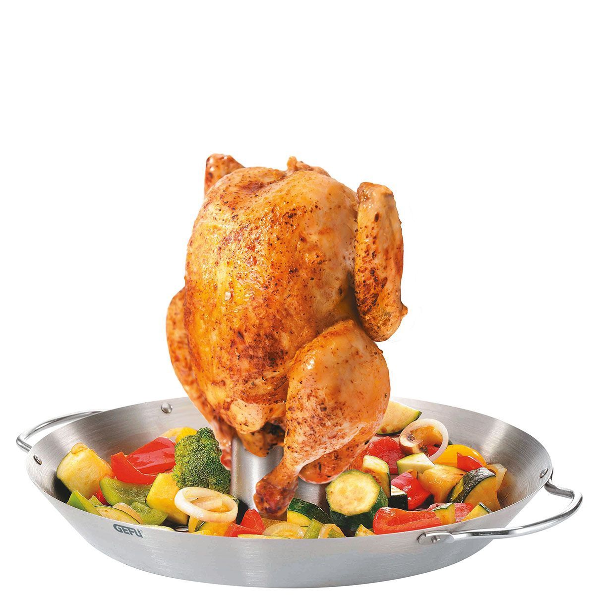 Chicken Roaster and vegetable wok