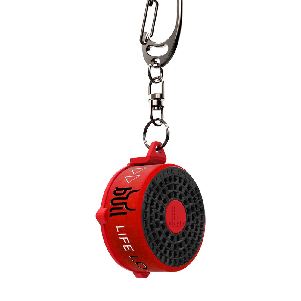 Bull Shaft and Tip Extractor, color: Red outside/black inside