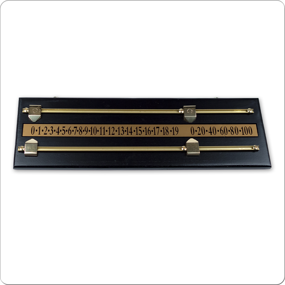 Brass Slide Scorer- Black