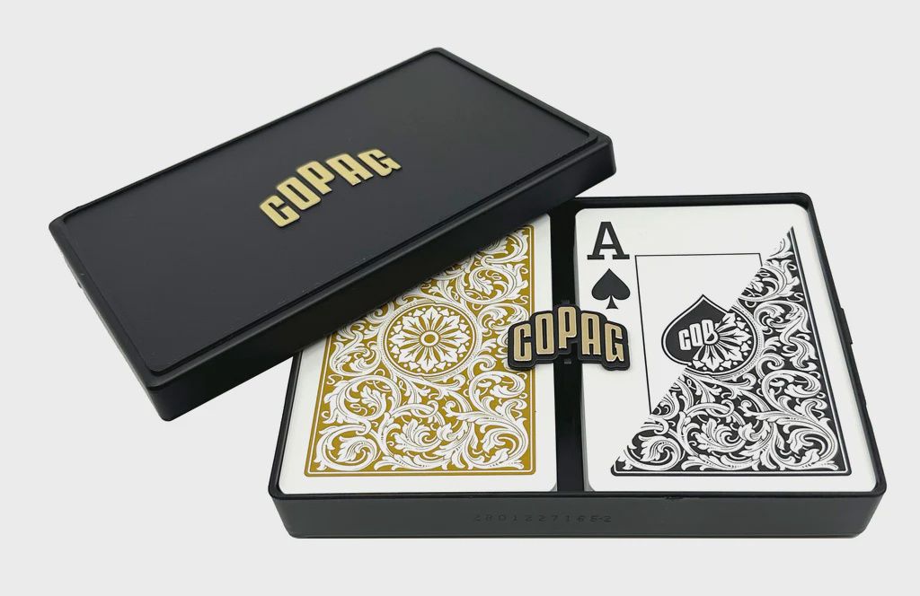 Copag- Jumbo Index, color: Black/Gold, size: Poker