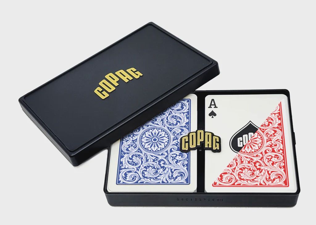 Copag- Regular Index, color: Red/Blue, size: Poker