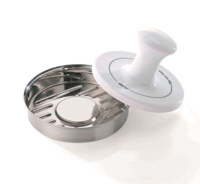 Hamburger Press-Spark-white handle