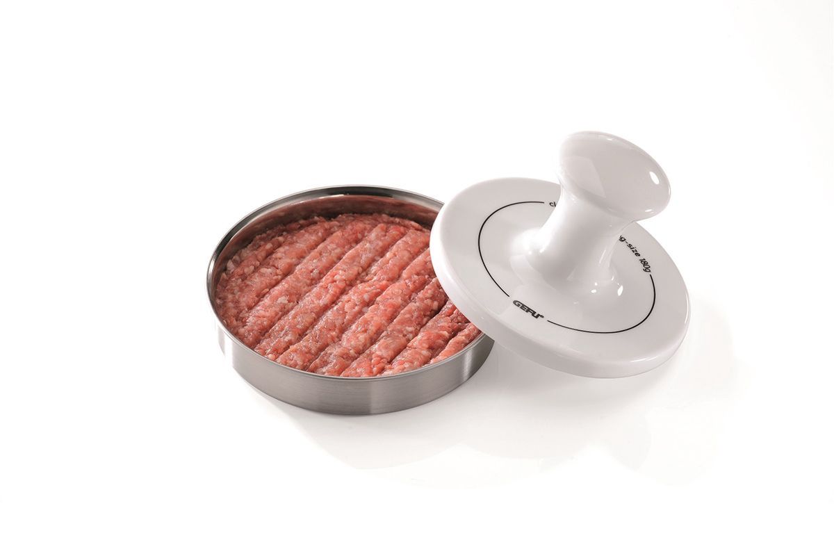 Hamburger Press-Spark-white handle