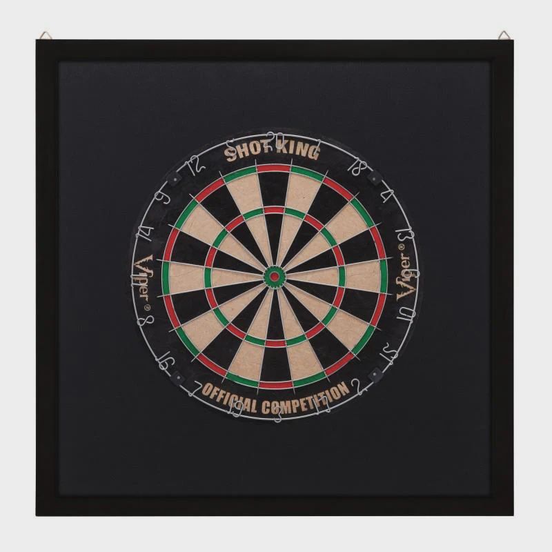 Large Framed Backboard Black