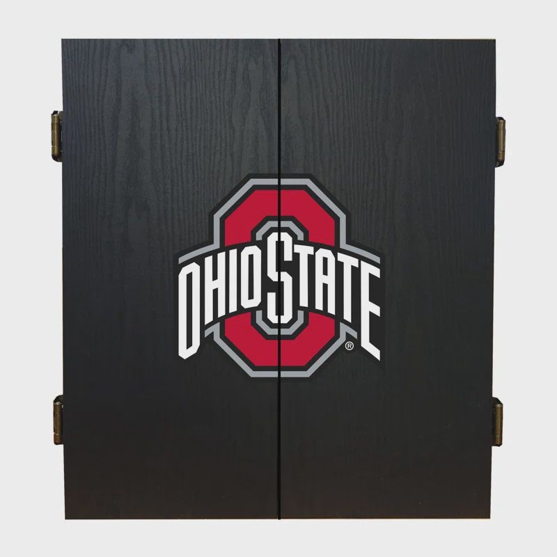 Ohio state Dartboard cabinet set