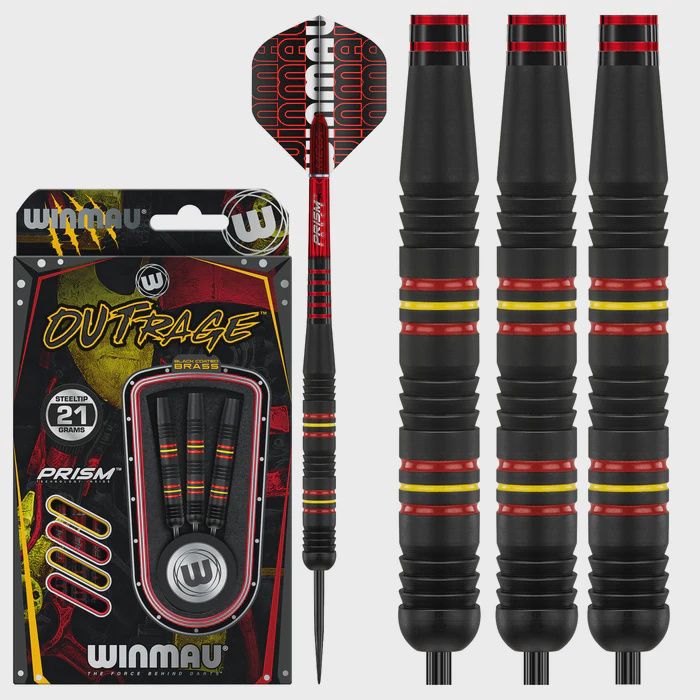 Outrage Brass Steel Tip 2.0, weight: 21g(1232-21)