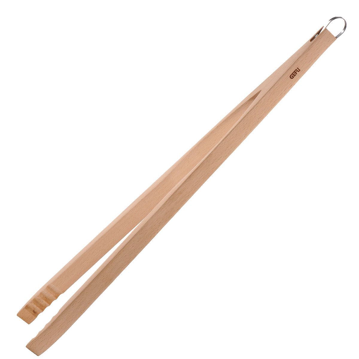 Wood BBQ Tongs