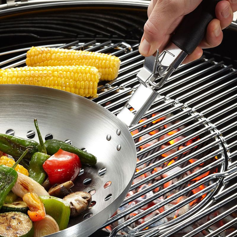 Vegetable Wok with detachable Handle