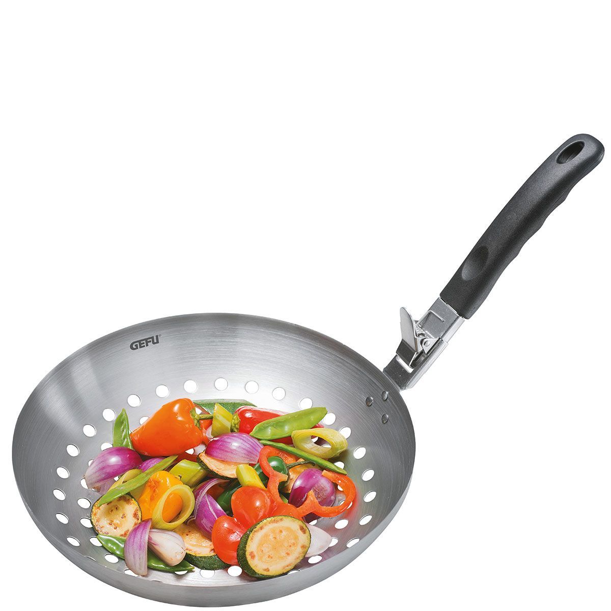 Vegetable Wok with detachable Handle