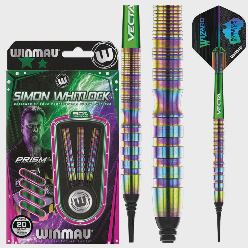 Simon Whitlock World Cup SE 90% Soft Tip, weight: 20G (2457-20)