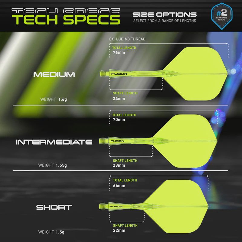 Fusion Flight-No 2.  Neon Yellow