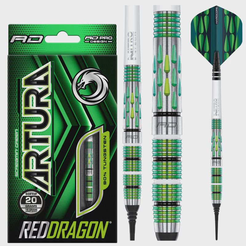 Artura 2- Screamin' Green Soft Tip 20g, weight: 20G (2512)
