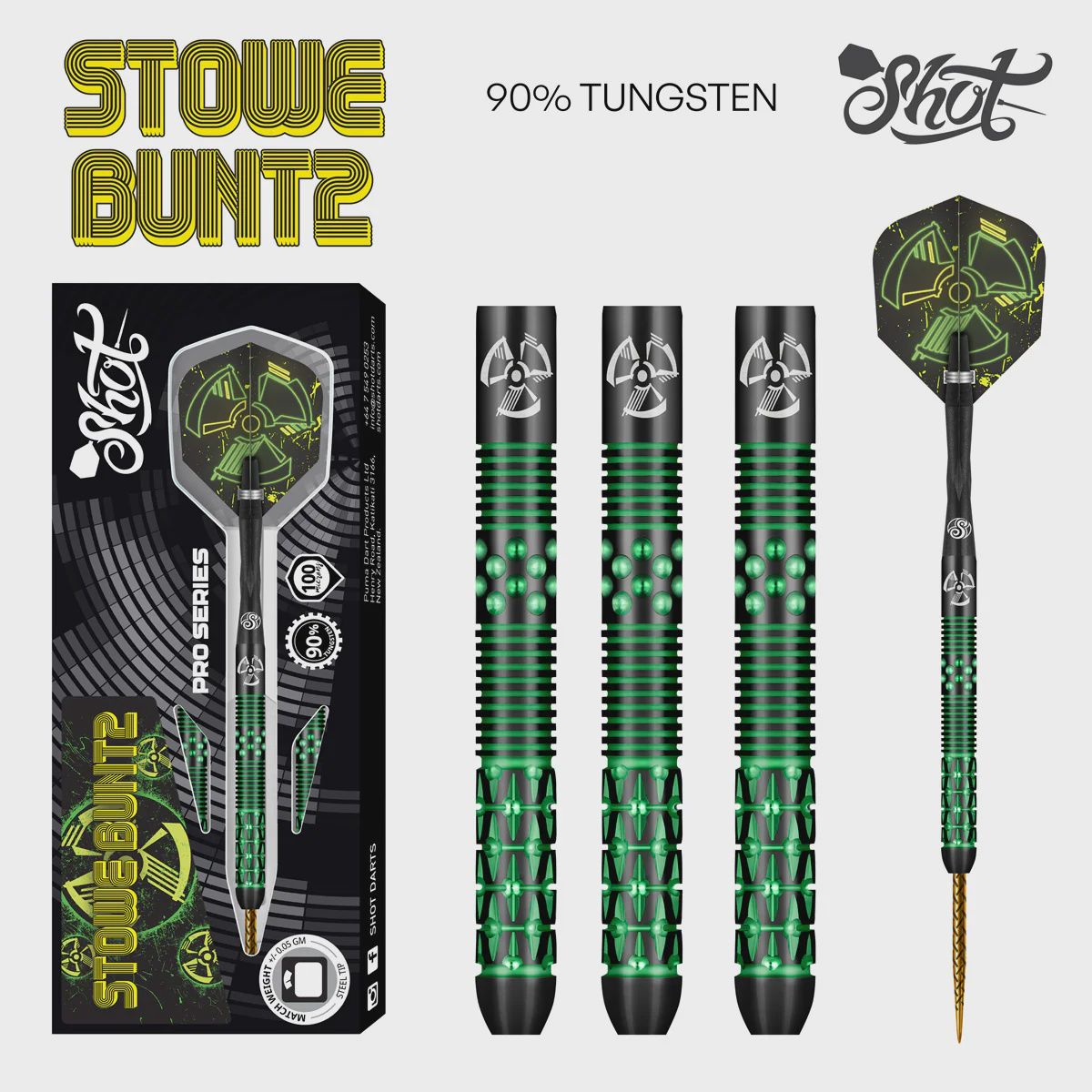 Stowe Buntz 2.0-Black Titanium-Steel Tip