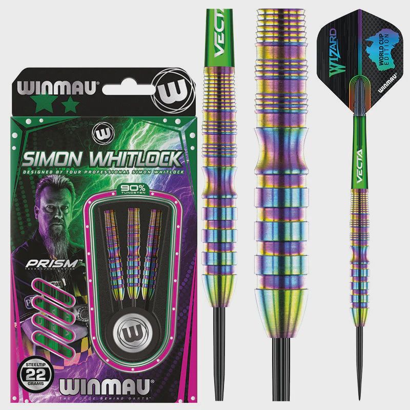 Simon Whitlock world Cup 90%  Steel Tip, model: 22g(1482-22)