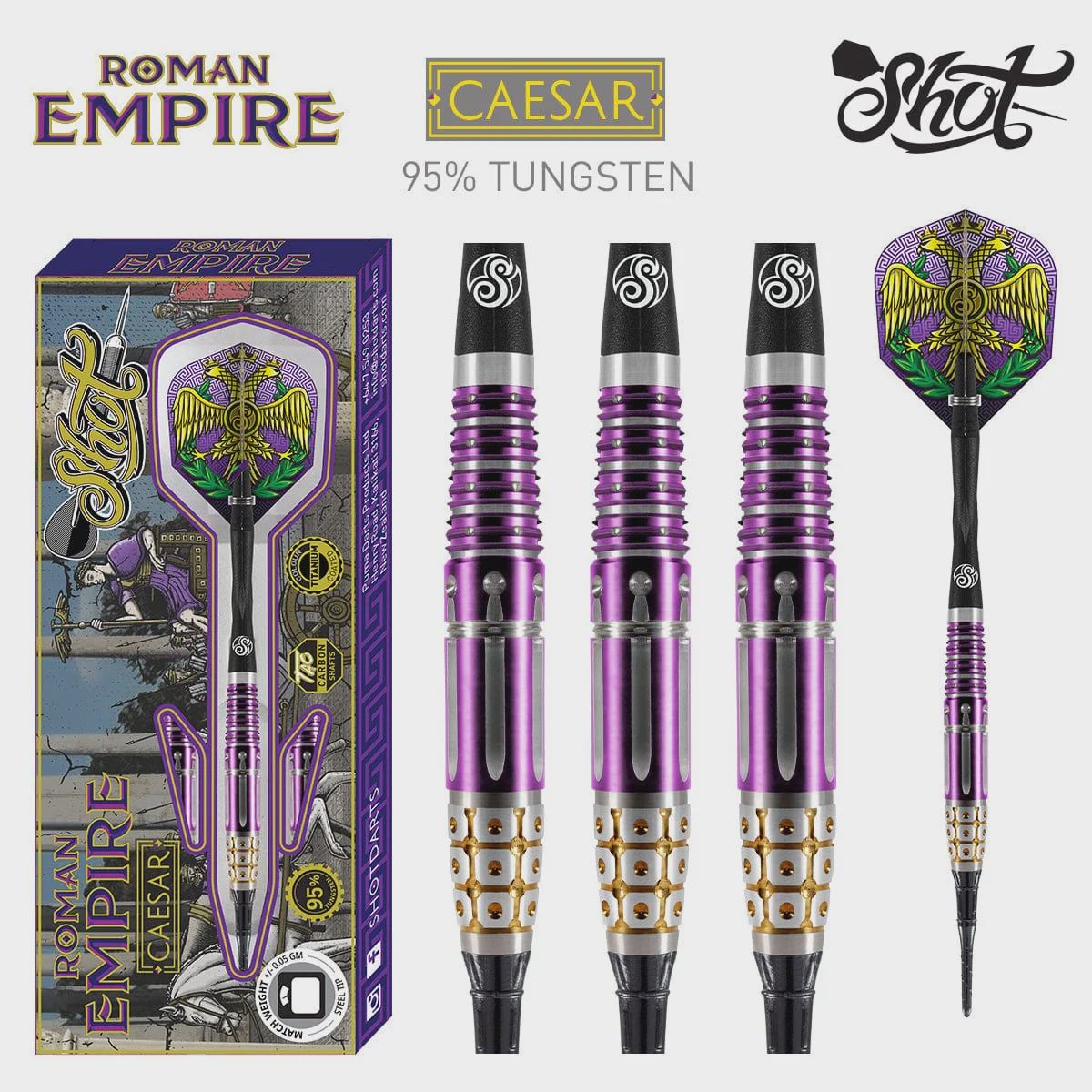 Roman Empire Caesar Soft Tip