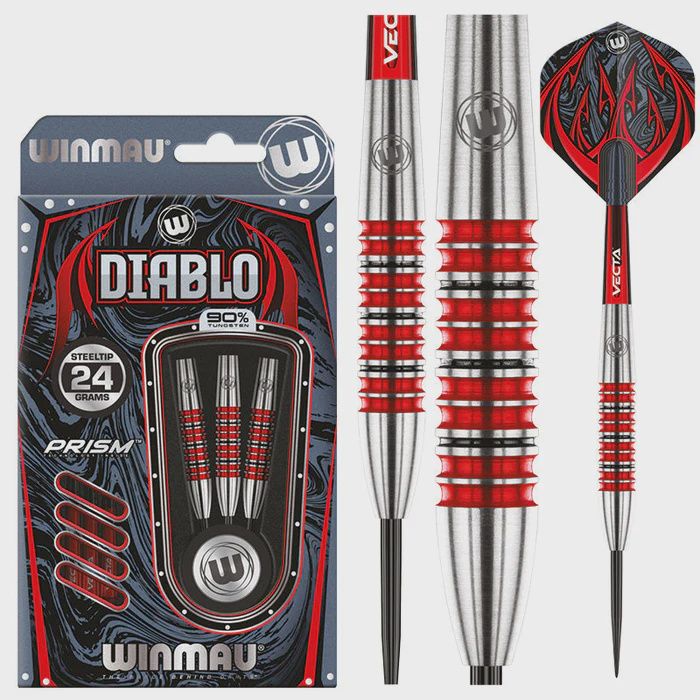 Diablo 1 Steel Tip- Torpedo, weight: 24g(1479-24)