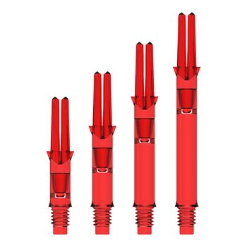 L Spin- Straight- Red, Length: 130