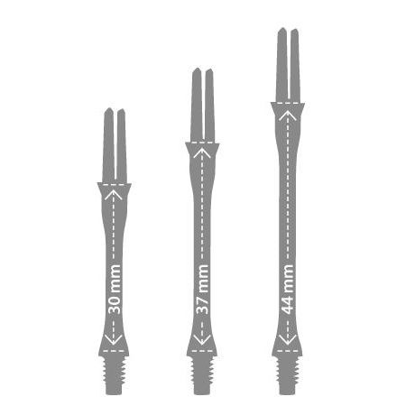 L shaft-  Clear Red