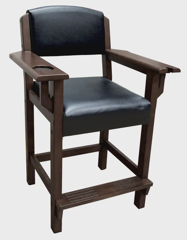 Traditional Players Chair, color: Espresso