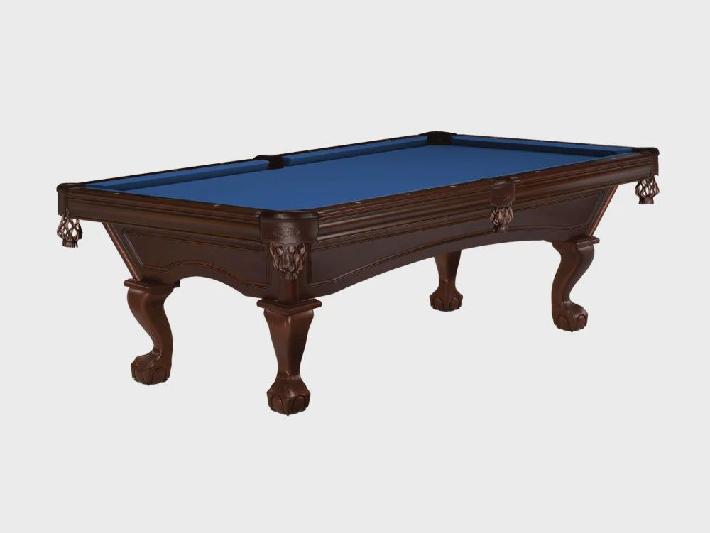 9ft Glenwood Pool Table, Style: espresso, ball and claw