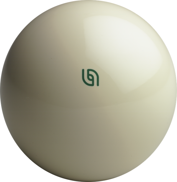 Aramith Magnetic Cue Ball, Style: Aramith Green Logo