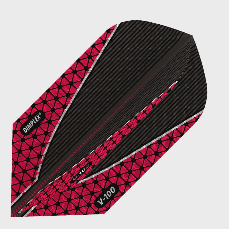 Dimplex Flights- Slim, Design: Hybrid Red Metallic
