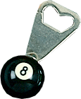 Bottle Opener, Style: 8 ball
