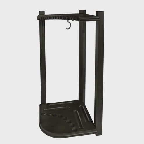 CR50 Heavy Duty 8 Cue Rack, color: Black