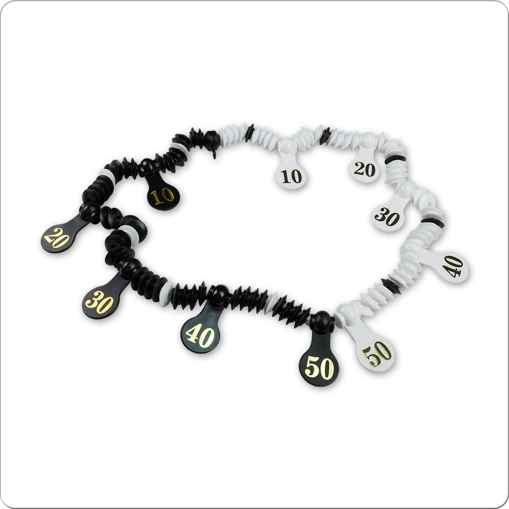 Plastic Scoring Beads