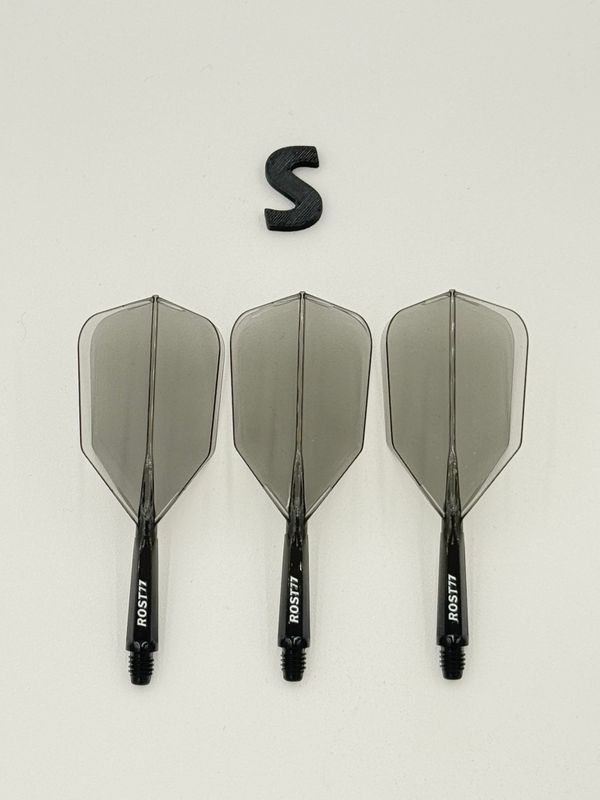 Rost 77 Big Wing-Hexagon- Clear Black