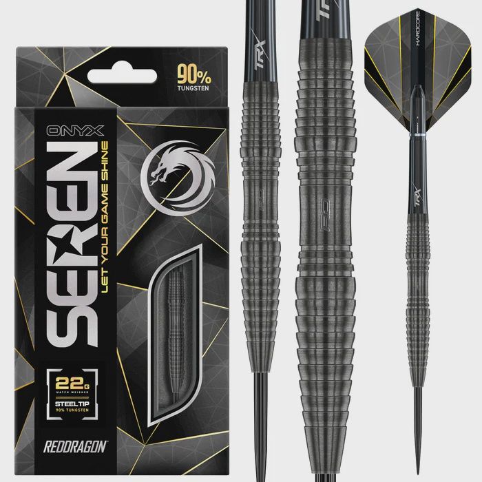 Seren 3 Onyx- Scallop- Steel Tip, weight: 22g (2852)