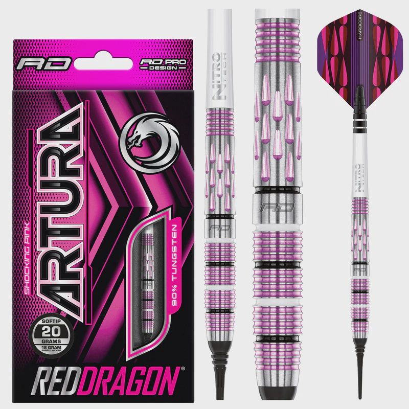 Artura Shocking Pink-Soft Tip, weight: 20G (2508)