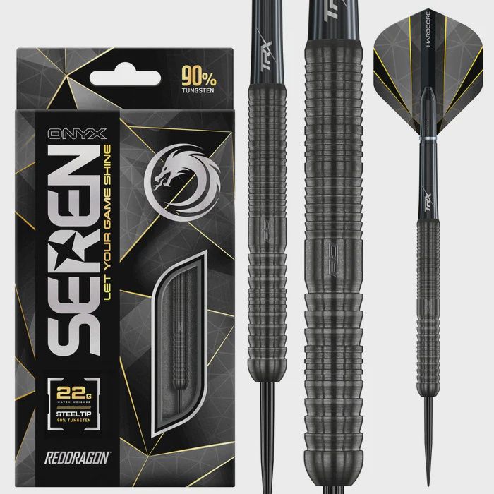 Seren 1 Onyx-Straight- Steel Tip, weight: 22g (2846)