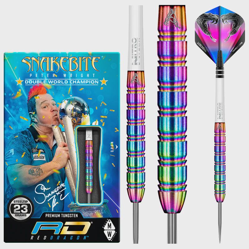 Peter Wright Snakebite 1 Steel Tip, model: 23G(RDD2399)