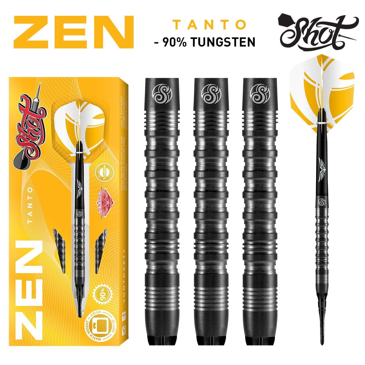 Zen Tanto Soft Tip, weight: 18g