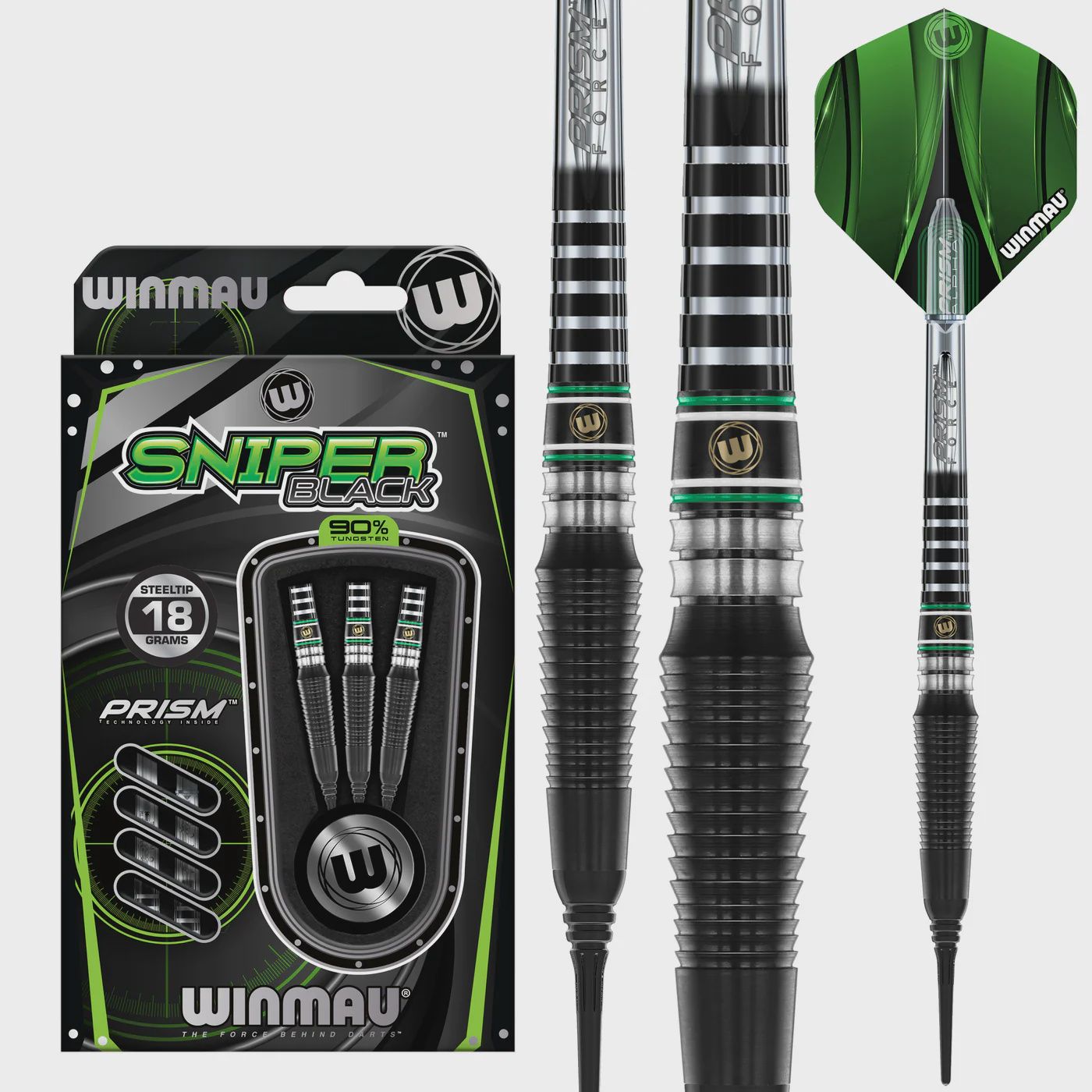 Sniper Black- Soft Tip, weight: 20G (2496-20)