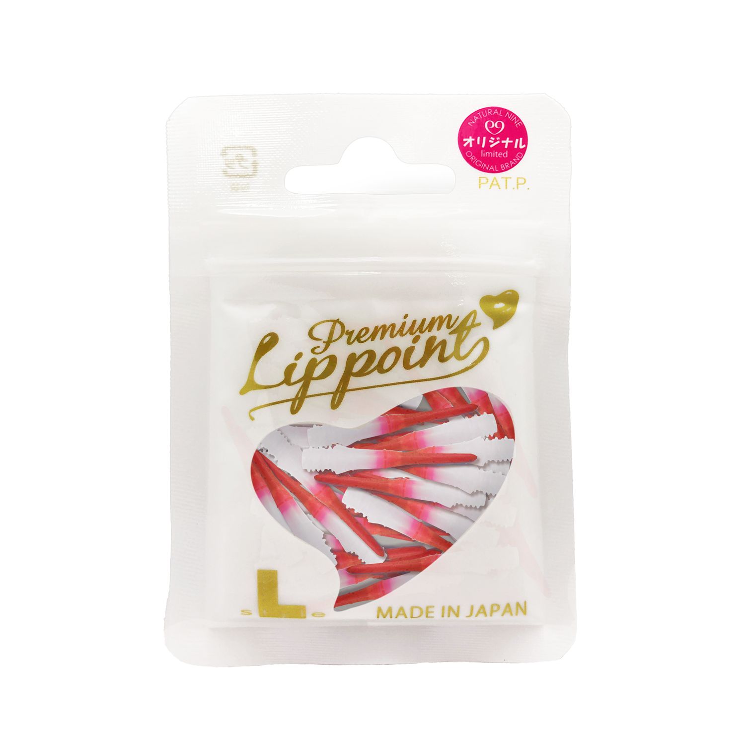 Two Tone Premium Lippoint, Style: Apple(red)/White