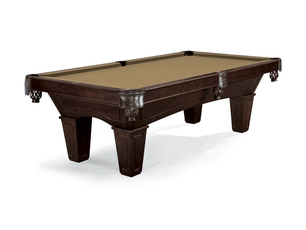 Allenton 8 FT Pool Table, Leg: Tapered, color: Espresso, size: 8ft