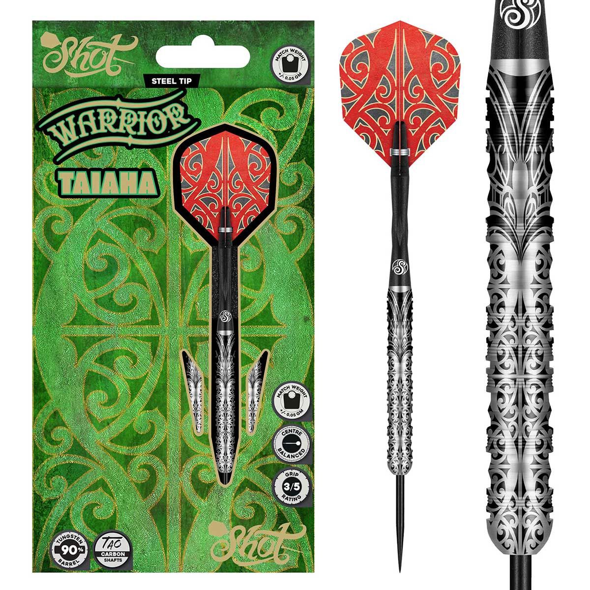 Warrior Taiaha- Steel, weight: 24g
