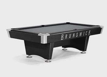 Black Wolf Pro- 8 ft Pool Table, size: 8ft pocket