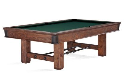 Canton 8 Ft Pool Table, color: Black Forest, size: 8ft